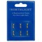Northlight Replacement Fuses for Mini Christmas Lights - 3 Amps - Pack of 6